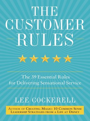 cover image of The Customer Rules